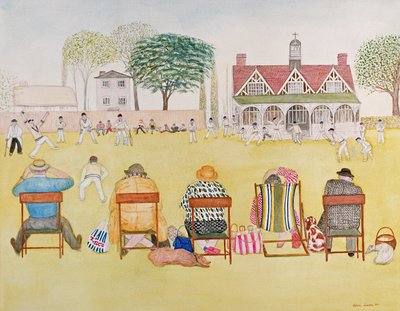 Le match de cricket, 1989 - Gillian Lawson