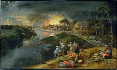 Scene de guerre et d
