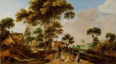La route de campagne - Gillis Claesz de Hondecoeter