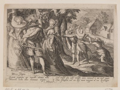 Cupidon et Discorde - Gillis van Breen