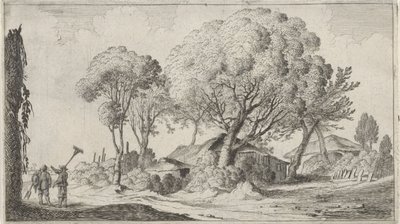 Fermes entre les arbres - Gillis van Scheyndel (I)