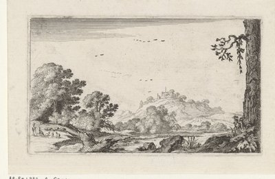 Paysage fluvial, Paysages (titre de la série) - Gillis van Scheyndel (I)