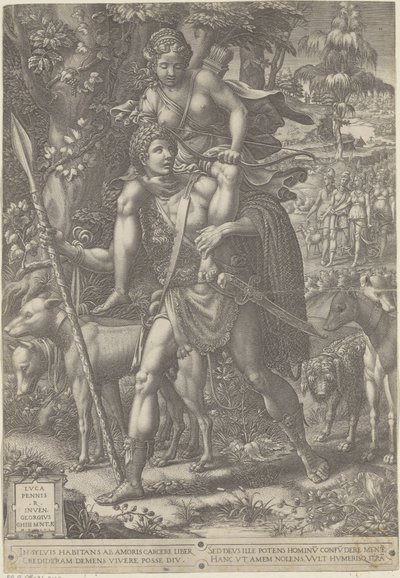 Allégorie de la Chasse - Giorgio Ghisi