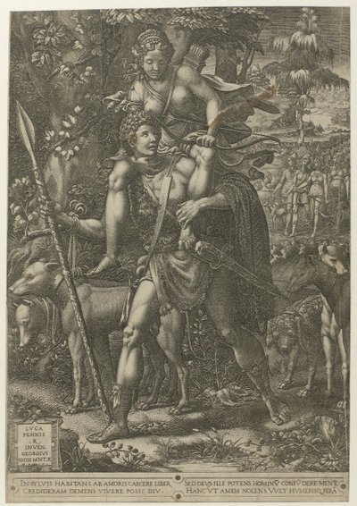 Allégorie de la chasse - Giorgio Ghisi