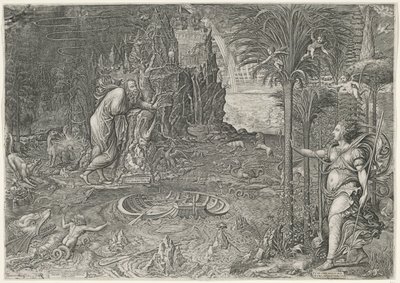 Allégorie de la vie - Giorgio Ghisi