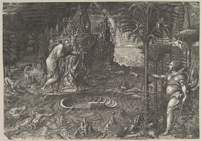 Allégorie de la vie, 1561 - Giorgio Ghisi