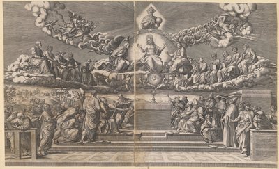 Discussion sur le Saint Sacrement - Giorgio Ghisi