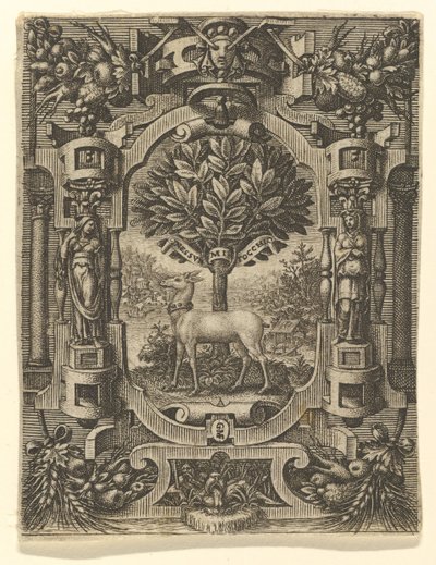 Emblème de Lucrezia Gonzaga - Giorgio Ghisi