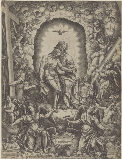 Sainte Trinité - Giorgio Ghisi
