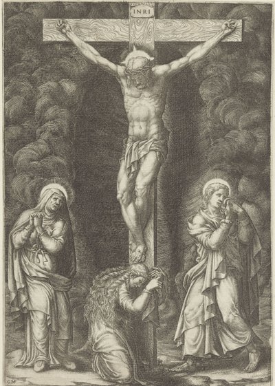 Crucifixion du Christ - Giorgio Ghisi