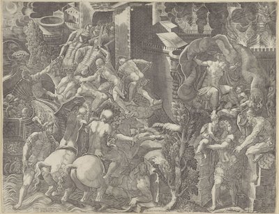 Chute de Troie et la fuite d