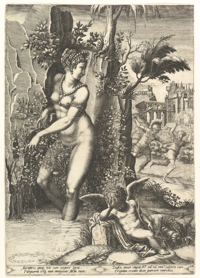 Vénus piquée par les épines d