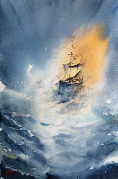 Naviguer au cœur de la tempête - Giorgio Gosti