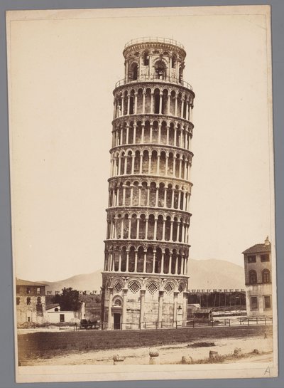 Tour de Pise - Giorgio Sommer (attributed to)