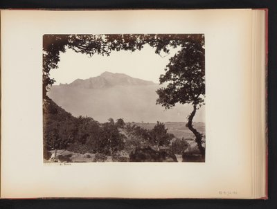 Vue de Capri depuis le continent, Italie - Giorgio Sommer