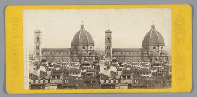 Vue du Duomo de Florence - Giorgio Sommer
