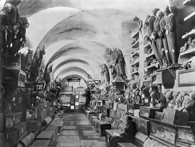 Momies des catacombes de Palerme, Italie - Giorgio Sommer