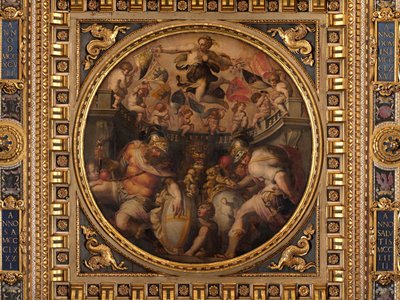 Allégories des quartiers de Santo Spirito et Santa Croce - Giorgio Vasari