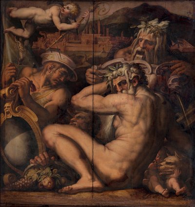 Allégorie de Borgo San Sepolcro et Anghiari, 1563-1565 - Giorgio Vasari
