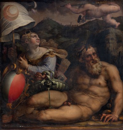 Allégorie de Fiesole, 1563-1565 - Giorgio Vasari