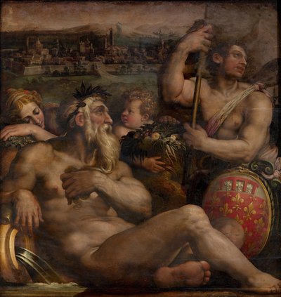 Allégorie de Prato, 1563-1565 - Giorgio Vasari