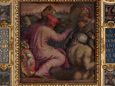 Allégorie de San Miniato dans le bas Valdarno - Giorgio Vasari