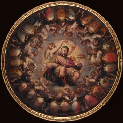 Apothéose de Cosme Ier de Médicis, 1563-1565 - Giorgio Vasari