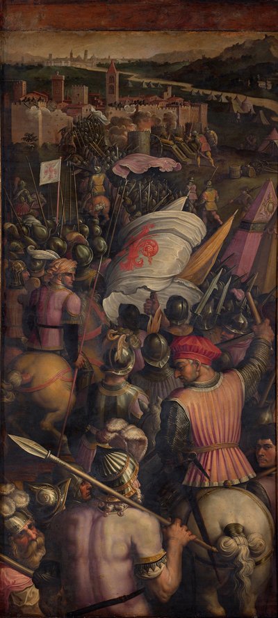 Capture de Cascina, 1563-1565 - Giorgio Vasari