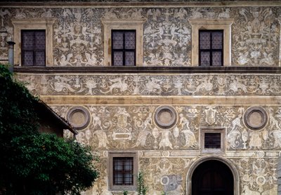 Façade de la Pinacothèque communale (Palazzo Vitelli alla Cannoniera) - Giorgio Vasari