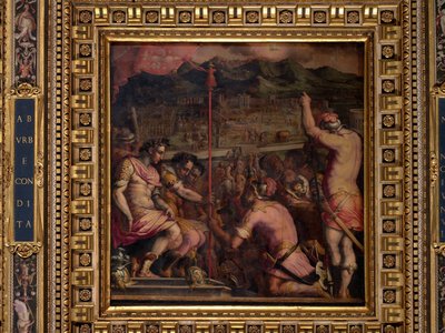 Fondation de Florentia, une colonie romaine - Giorgio Vasari
