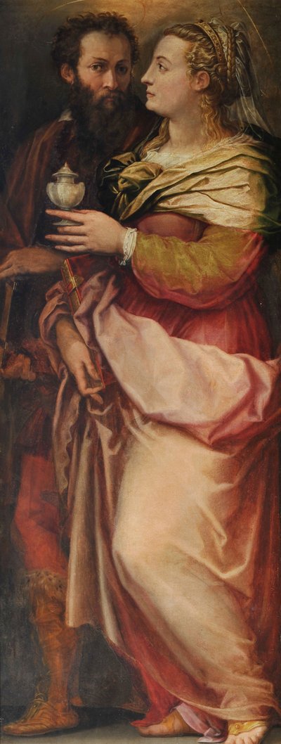 Giorgio Vasari avec sa femme Niccolosa Bacci - Giorgio Vasari