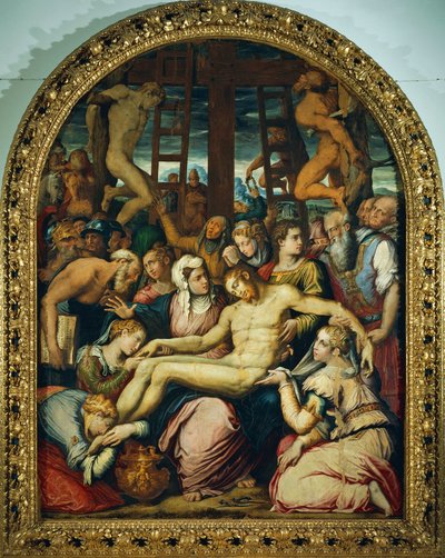 Lamentation sur le Christ mort (détail) - Giorgio Vasari