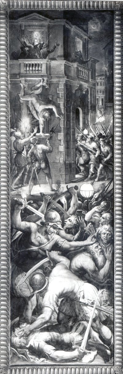 Massacre de Coligny et des Huguenots, 1573 - Giorgio Vasari