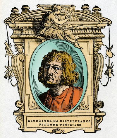 Portrait de Giorgione (Giorgio Zorzi) - Giorgio Vasari