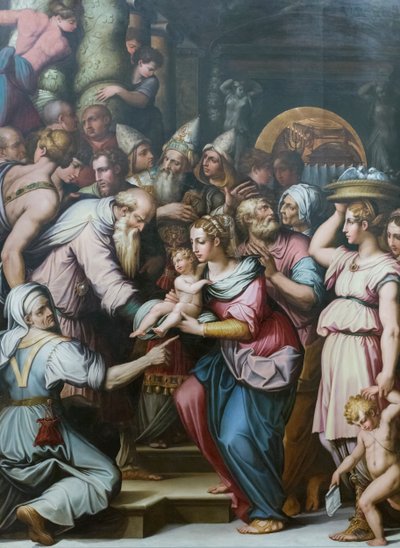 Présentation de Jésus au temple - Giorgio Vasari