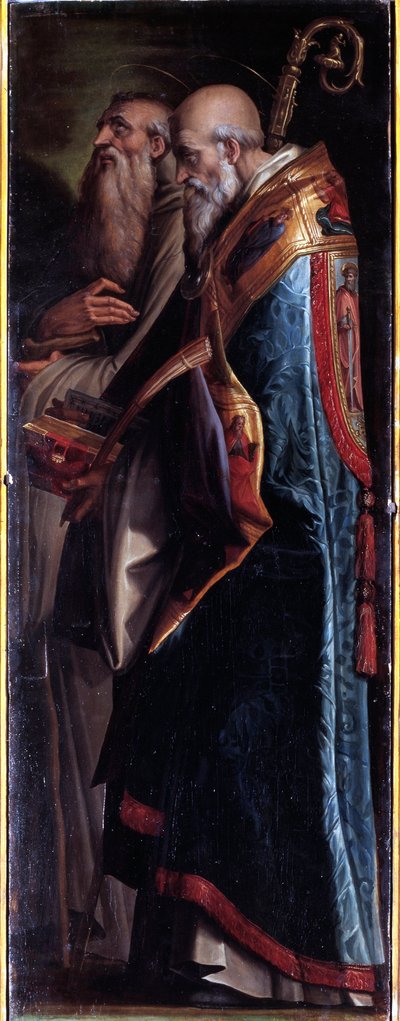 Saints Benoît et Romuald - Giorgio Vasari