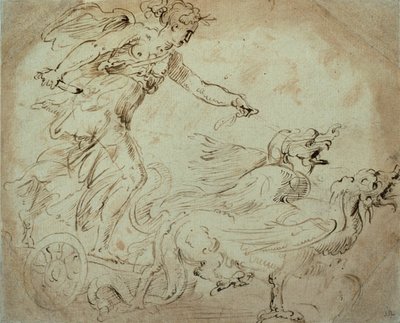 Étude pour Cérès - Giorgio Vasari