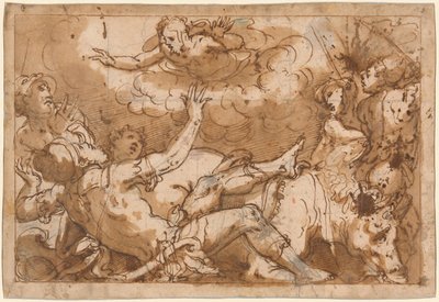 La Conversion de Saint Paul - Giorgio Vasari
