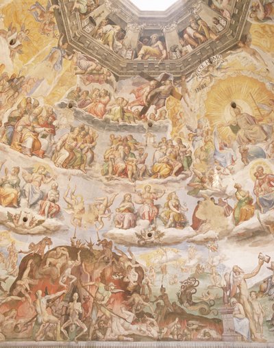 Le Jugement Dernier (détail) - Giorgio Vasari