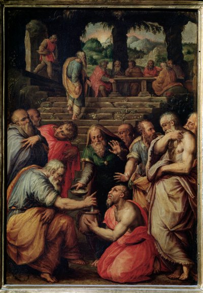 Le Prophète Élisée - Giorgio Vasari