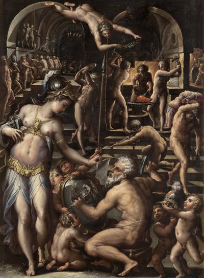 Le fourneau du volcan, 1563-1565 - Giorgio Vasari