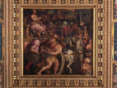 Triomphe après la victoire sur Pise - Giorgio Vasari