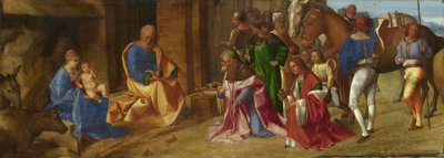 Italien : Adoration des Mages Adoration des Mages - Giorgione