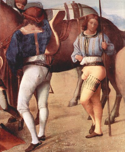 Italien : Adoration des Mages Adoration des Mages - Giorgione