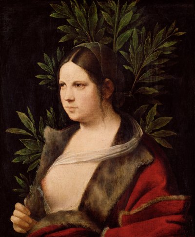 Jeune femme Laura, 1506 - Giorgione da Castelfranco