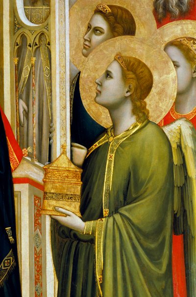 Ange avec offrande, de la Madonna di Ognissanti - Giotto (c.1266 1337)