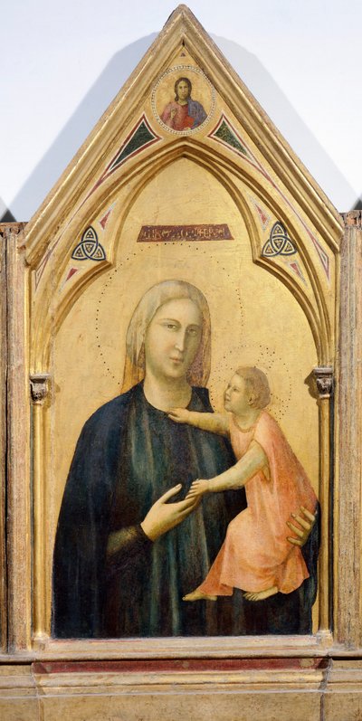 Madone et Enfant (détail) - Giotto (c.1266 1337)