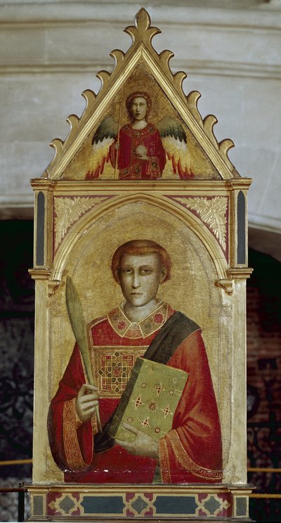 Saint Laurent (San Lorenzo) - Huile sur bois - Giotto (c.1266 1337)