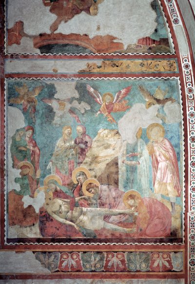 La lamentation du Christ, vers 1290-99 (fresque) - Giotto (c.1266-1337)