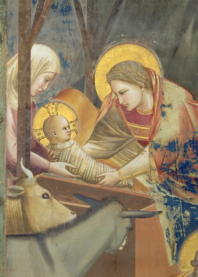La Nativité, vers 1305 (détail) - Giotto (c.1266 1337)